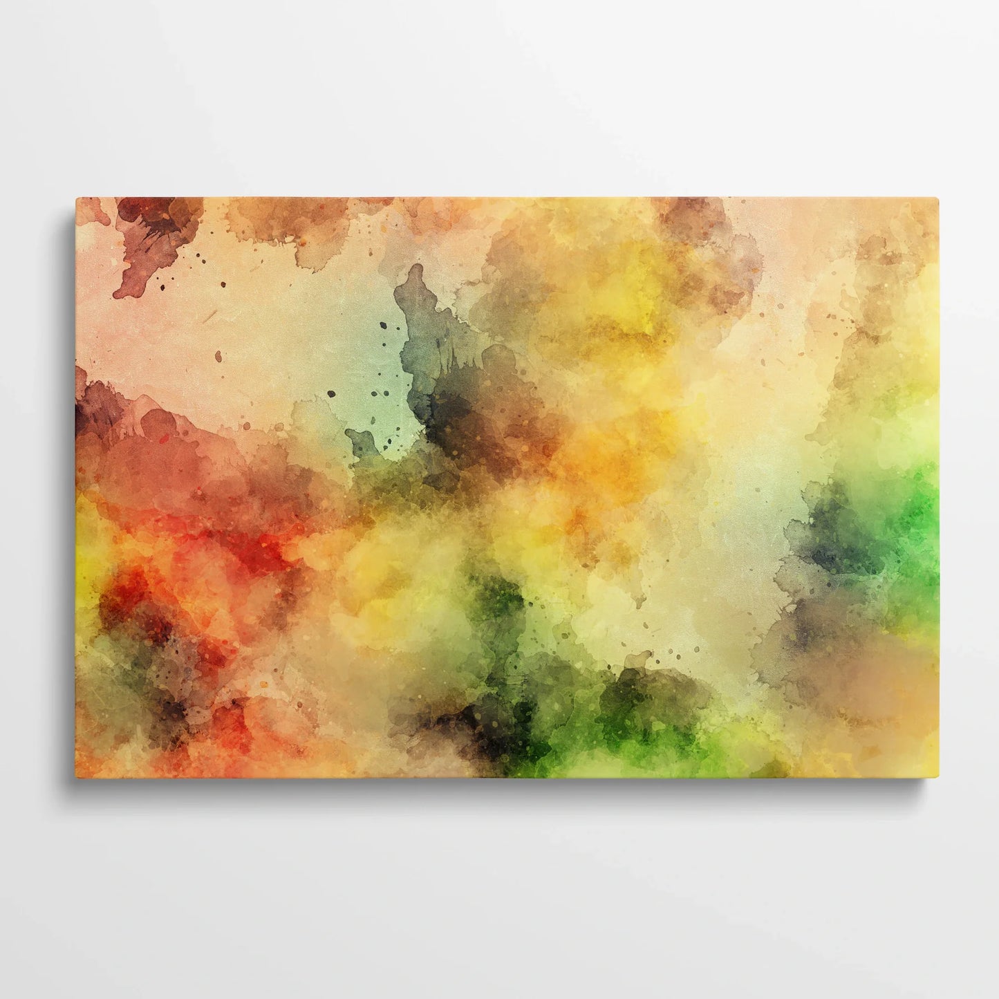 Tablou Abstract - Texturi Colorate și Plăcute
