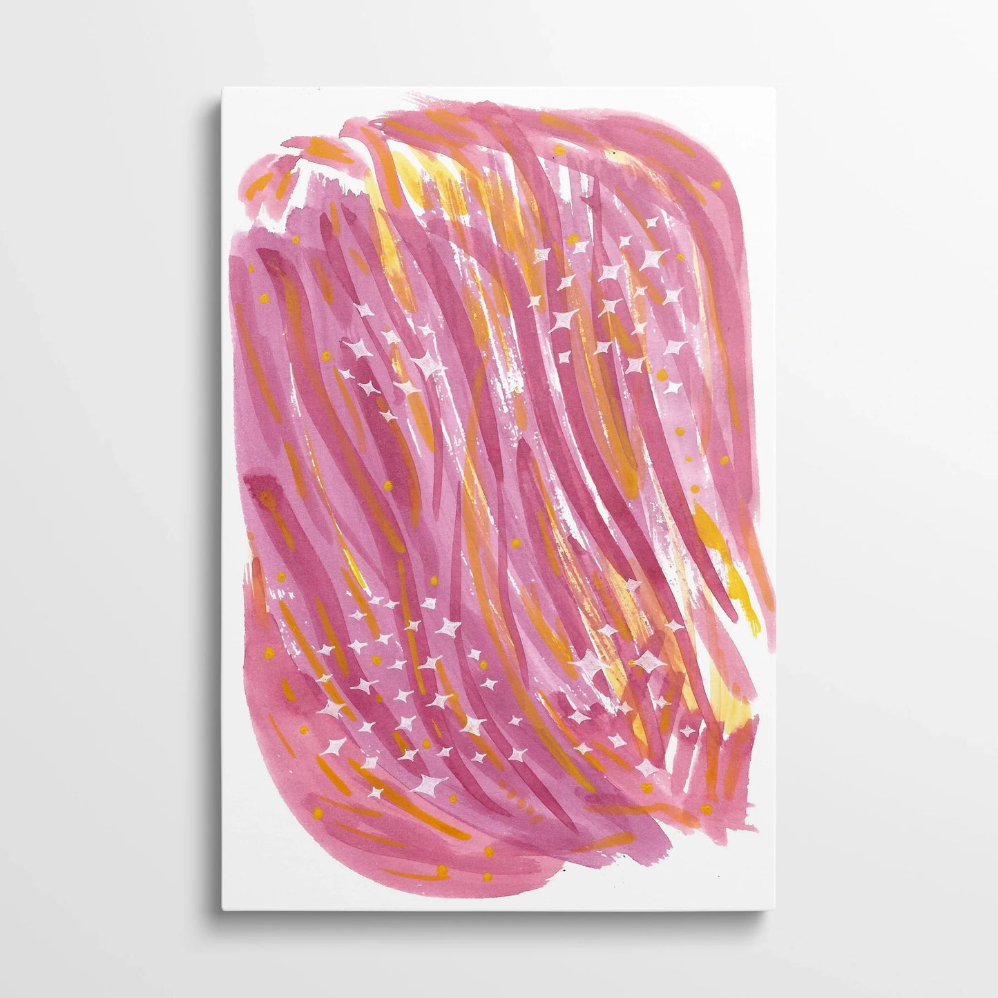 Tablou Abstract - Texturi Colorate și Plăcute 2 - vedere din fata