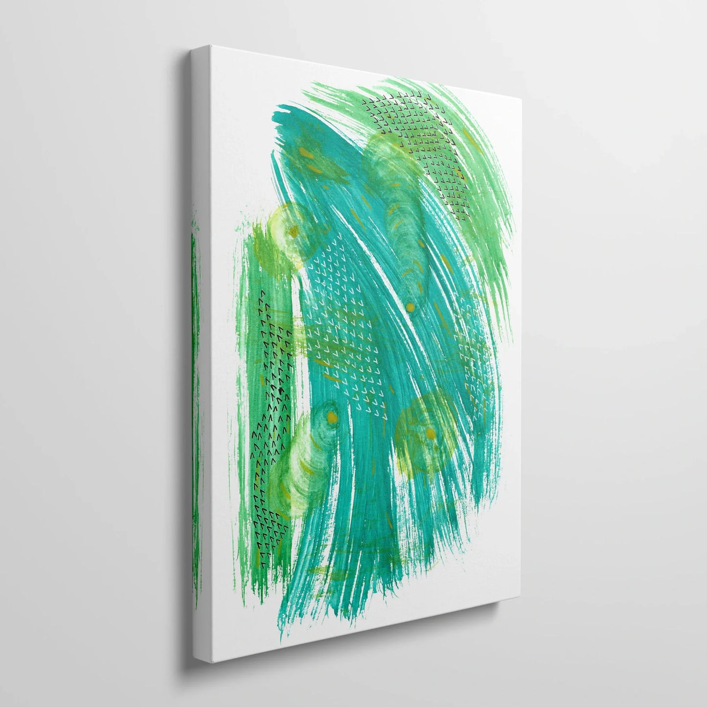 Tablou Abstract - Texturi Acvatice Exprimante