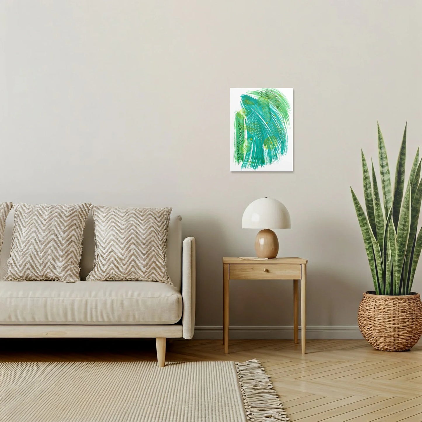 Tablou Abstract - Texturi Acvatice Exprimante