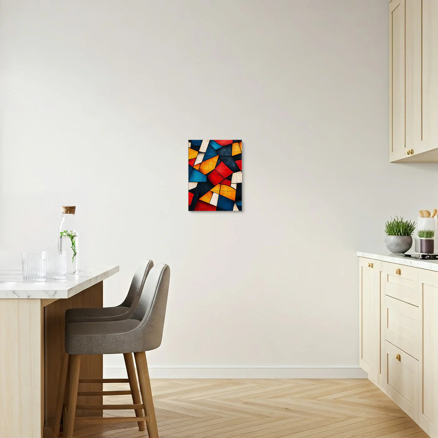 Tablou - Vibrant Geometry Vedere Colt