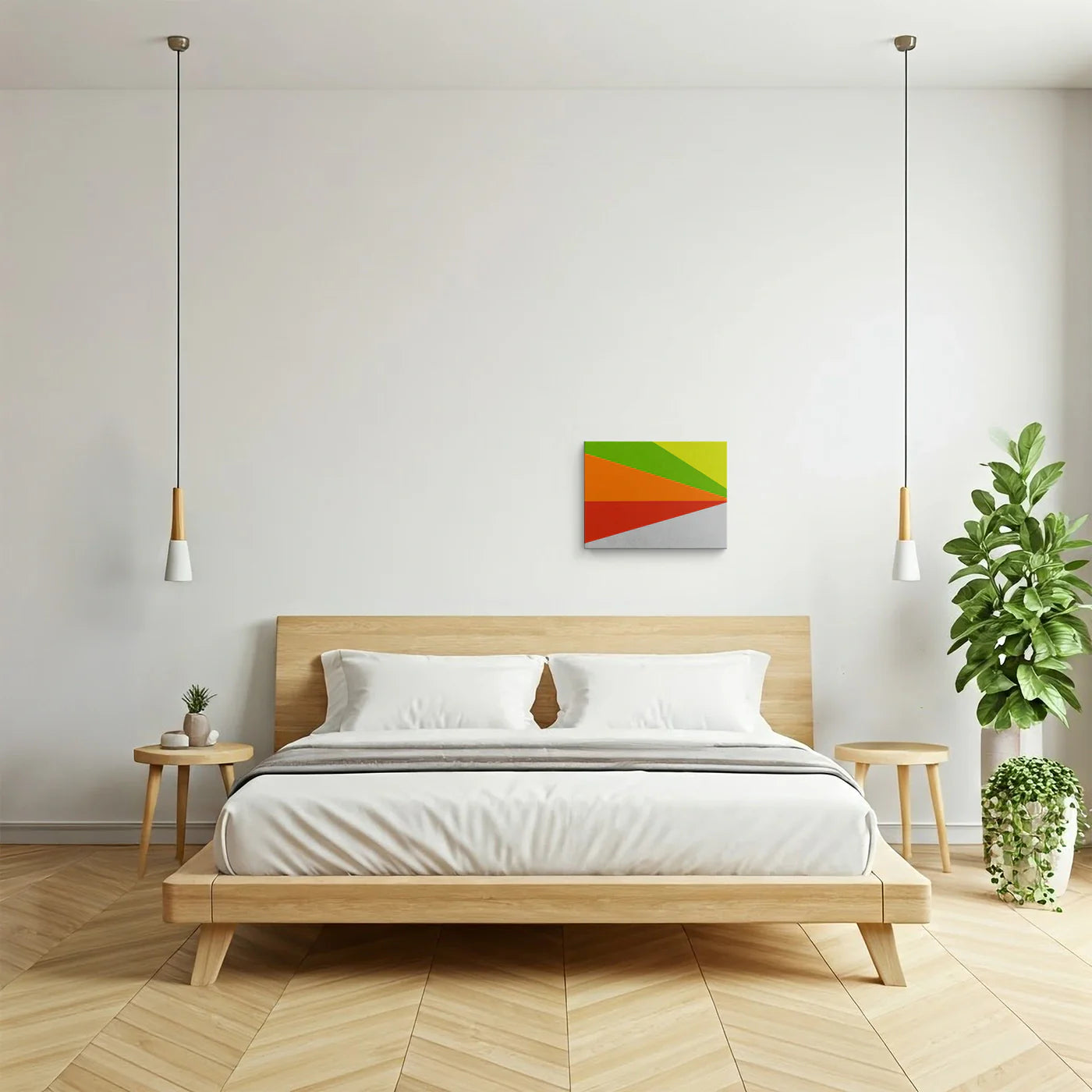 Tablou - Vibrant Harmony Colors Vedere Lateral