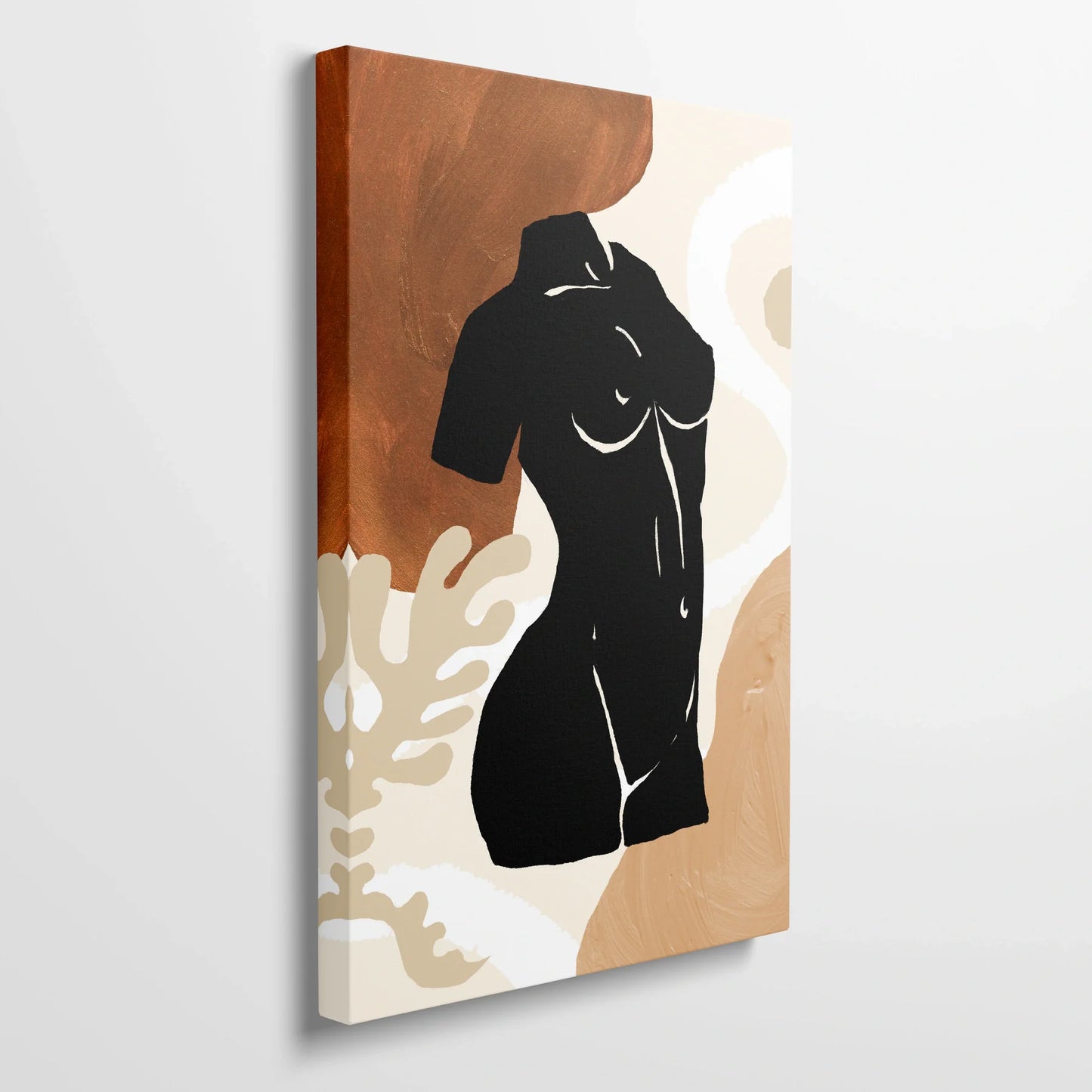 Tablou Abstract - Forme Minimaliste și Sugestii Artistice
