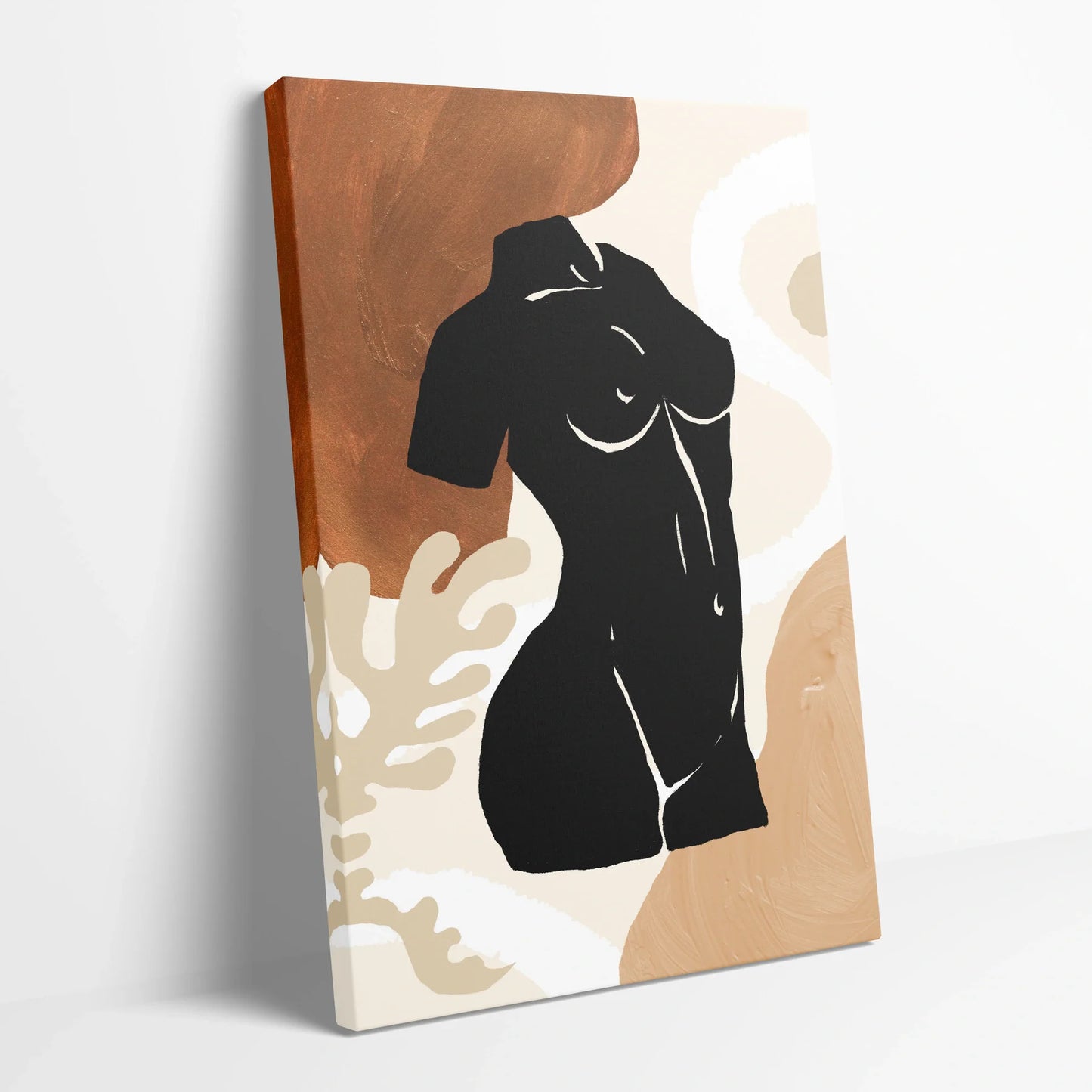 Tablou Abstract - Forme Minimaliste și Sugestii Artistice