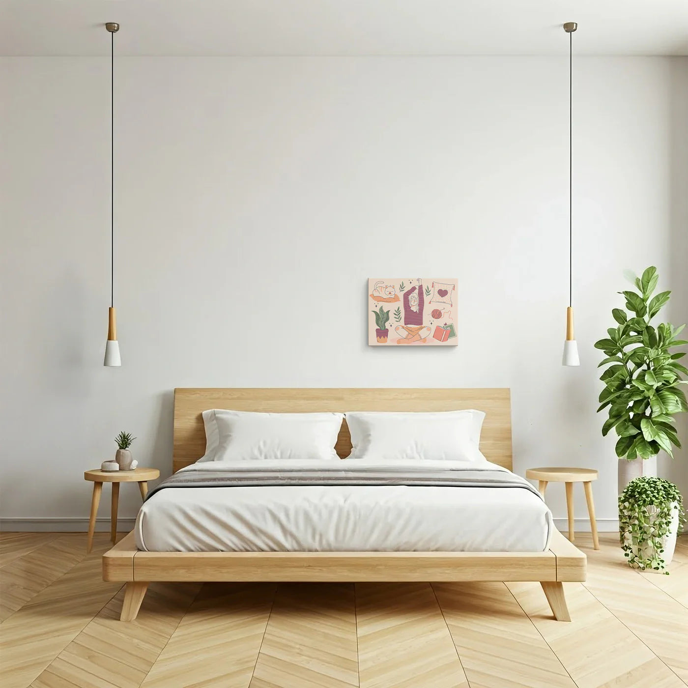Tablou - Relaxare Acasă Perfectă Vedere Lateral