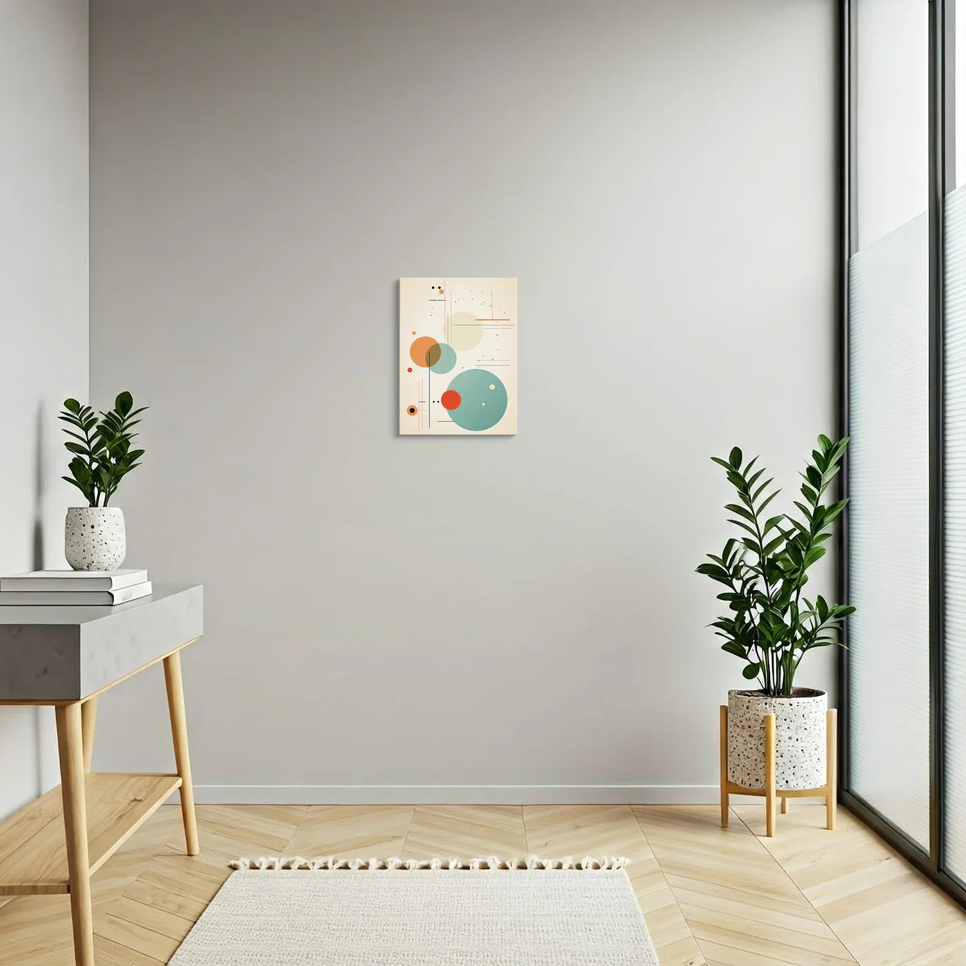 Tablou - Abstracție Plină de Viață Vedere Hol