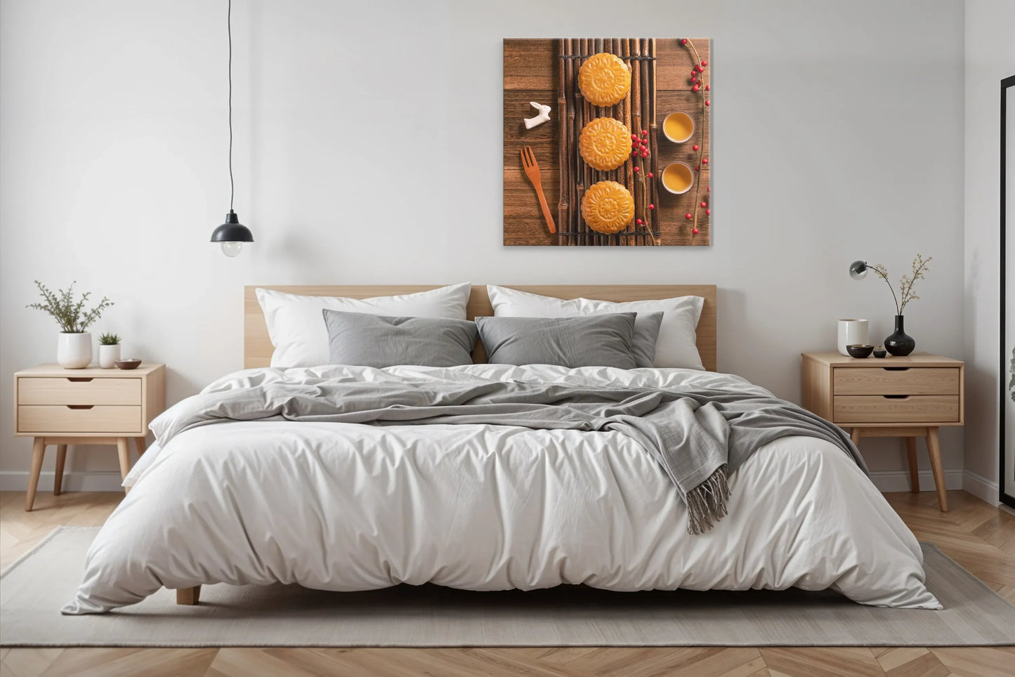 Tablou - Deliciu Aromatic Vedere Dormitor