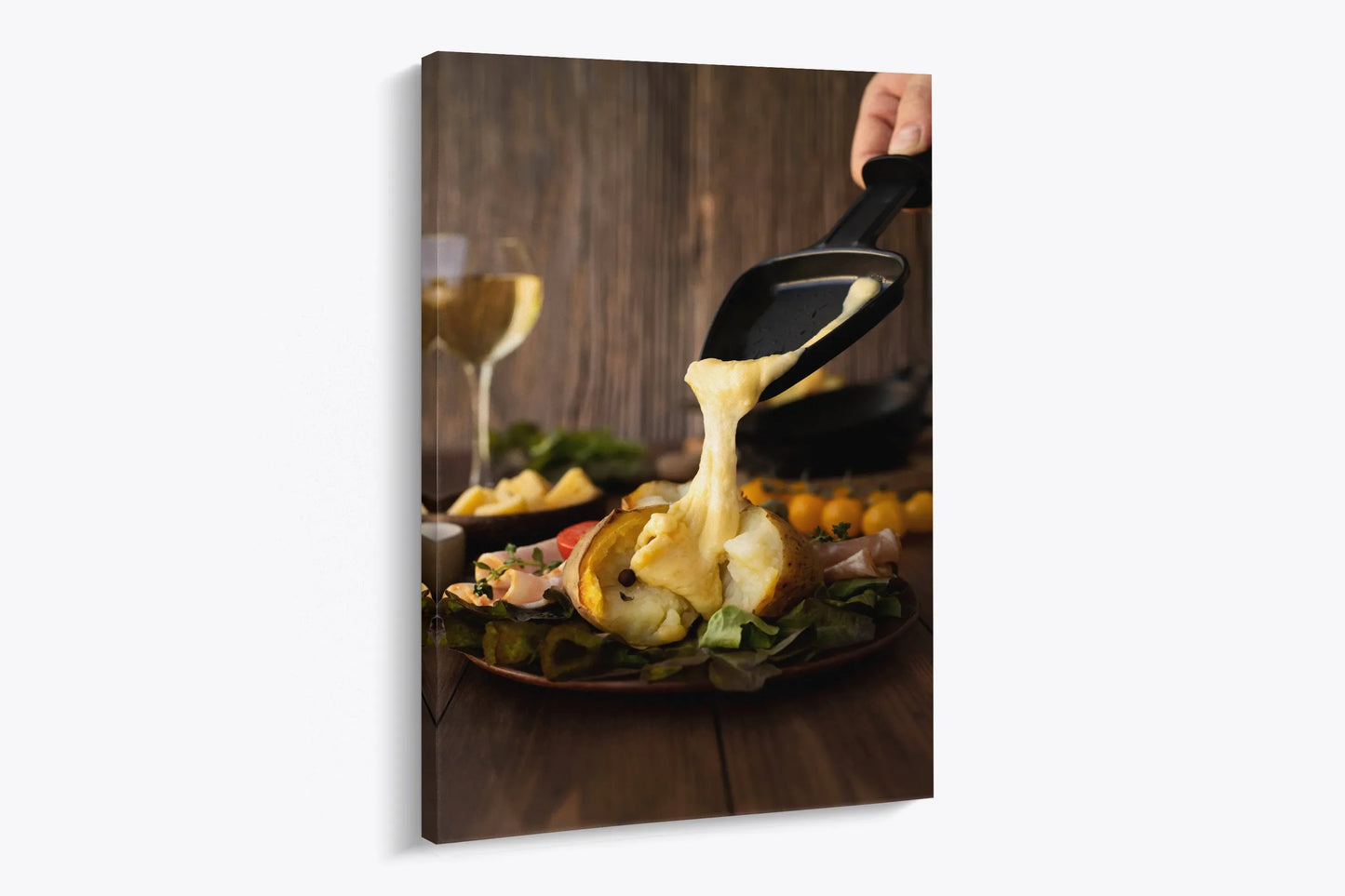 Tablou - Răsfăț Culinar Elegant Vedere Lateral