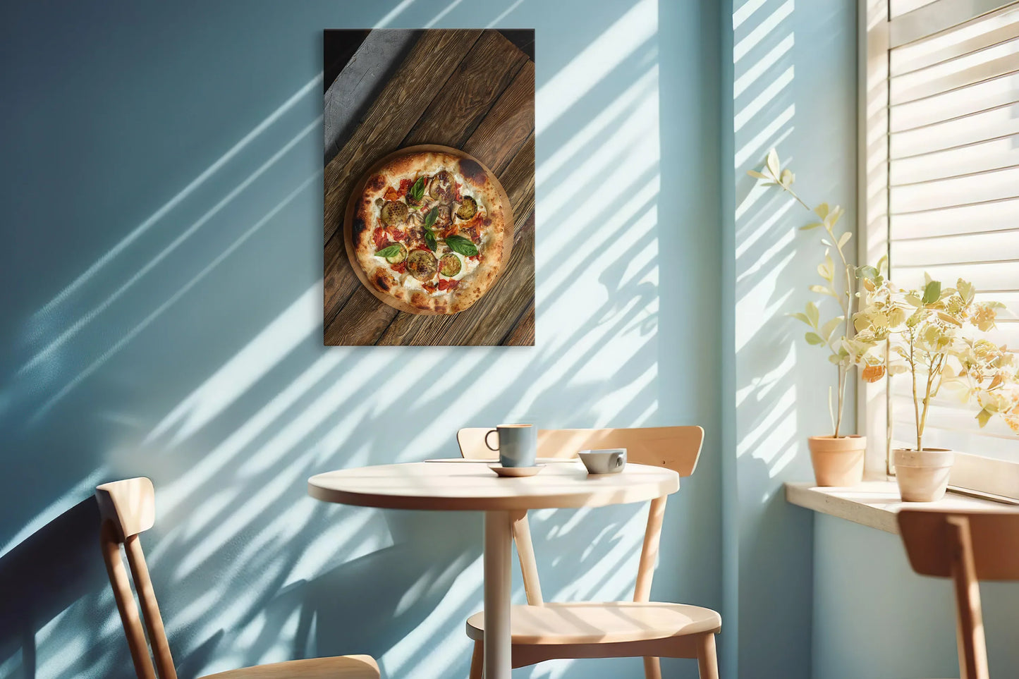 Tablou - Pizza Delicioasă Vedere Bucatarie