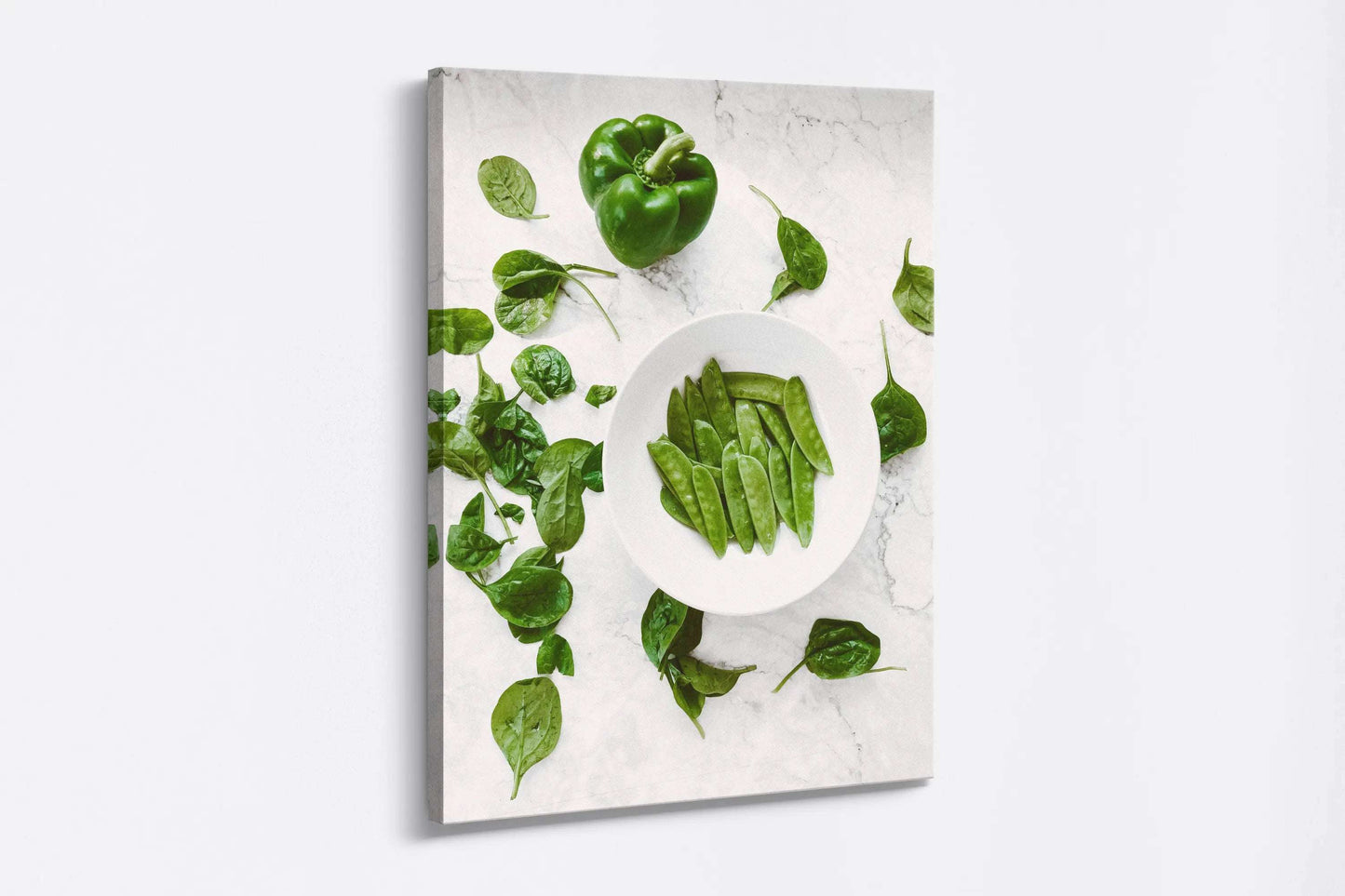 Tablou - Verde Fresh Canvas Vedere Lateral