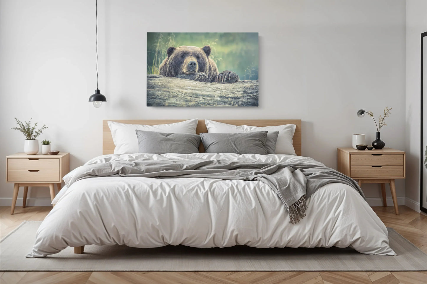 Tablou - Bear's Serenity Vedere Dormitor
