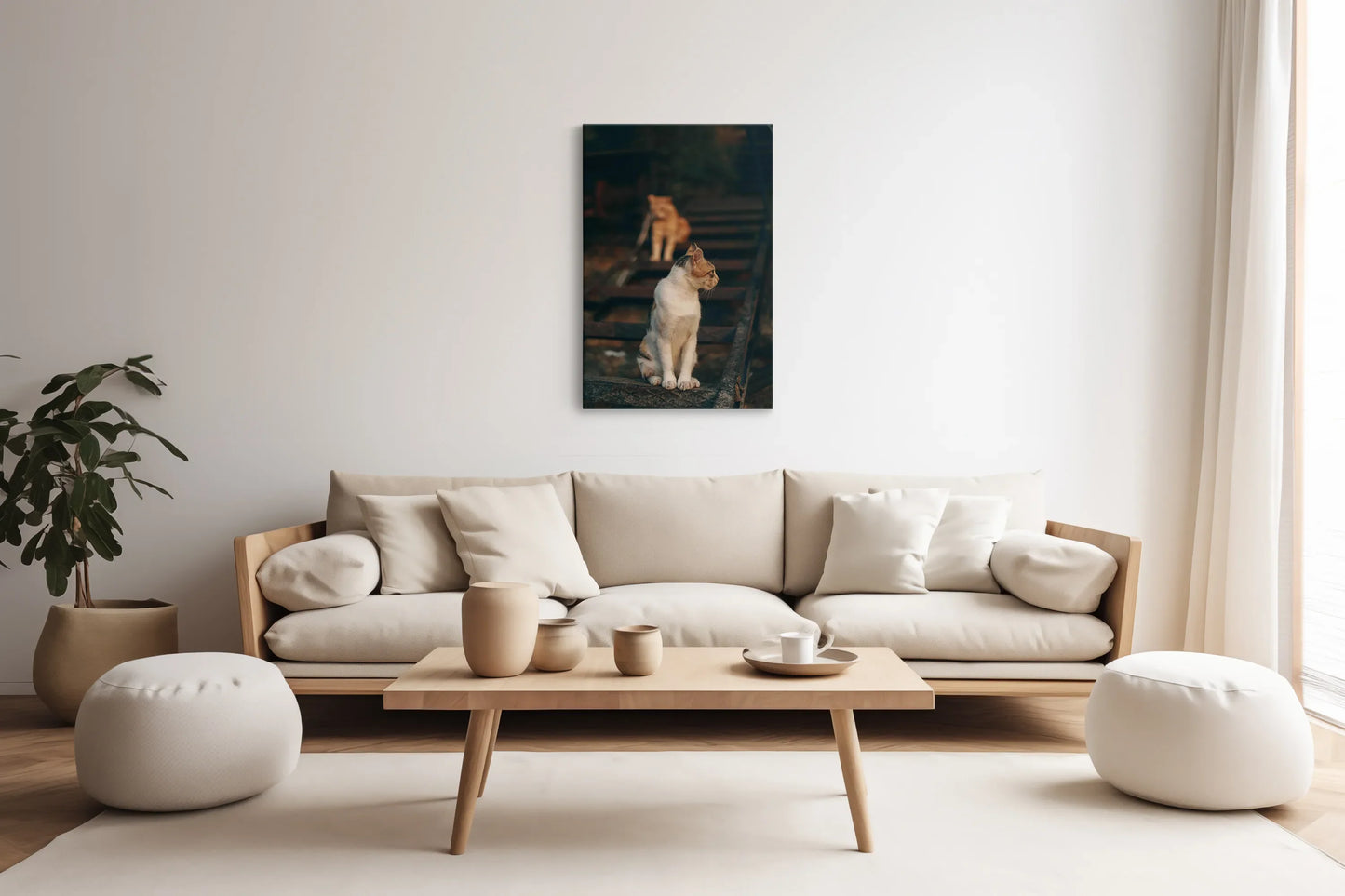 Tablou - Dualitate în Natură Vedere Living