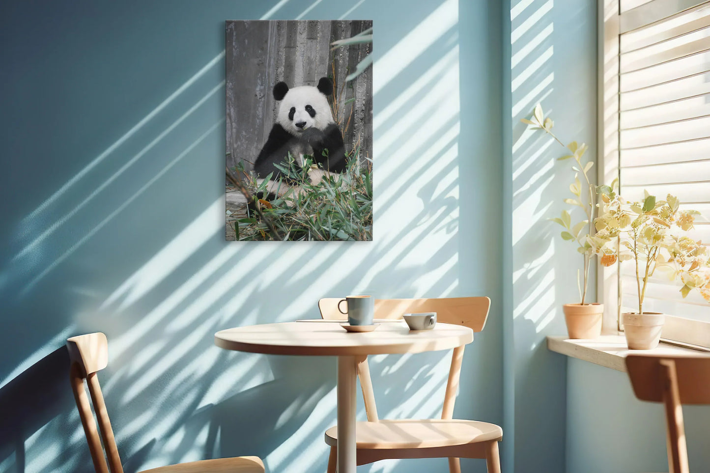 Tablou - Panda Pitoresc Vedere Bucatarie