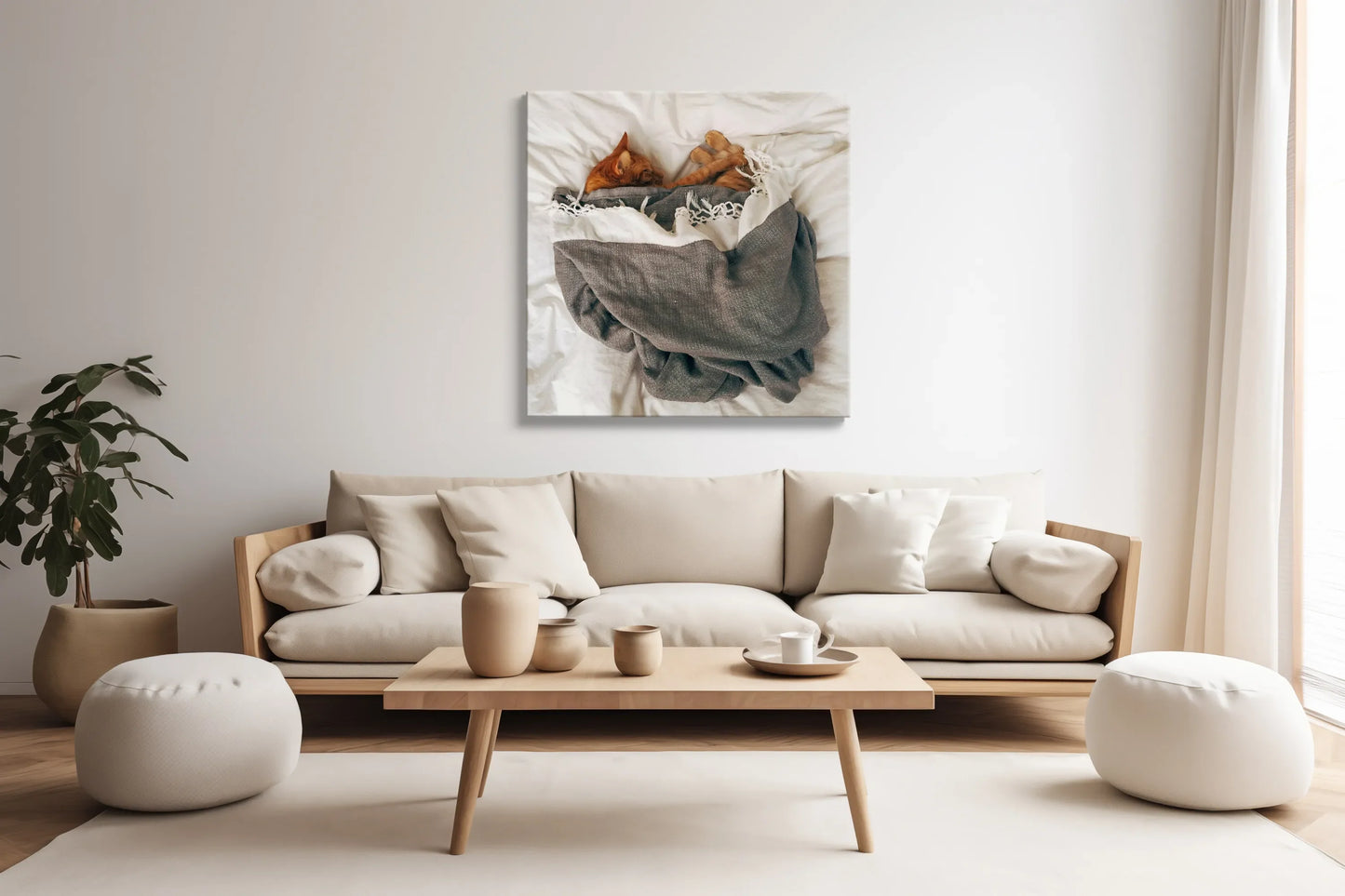 Tablou - Relaxare Acasă Vedere Living