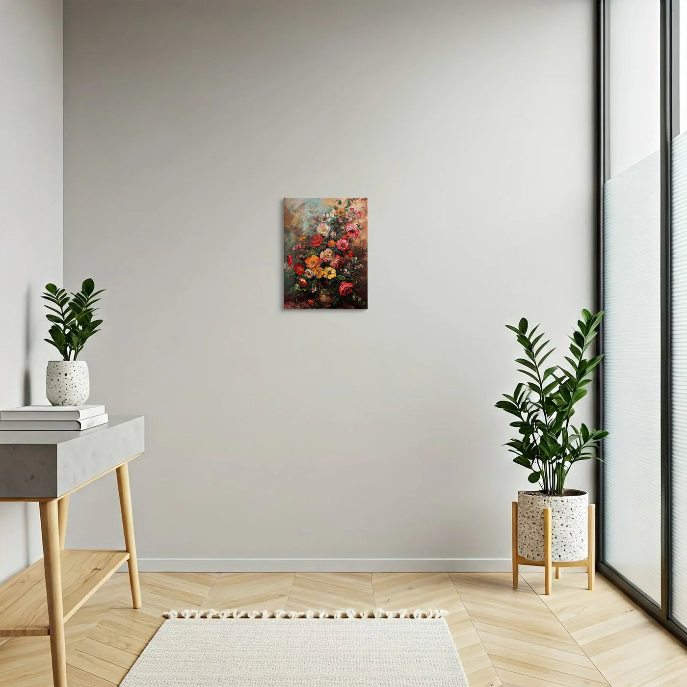 Tablou - Grădina de Flori Vedere Hol