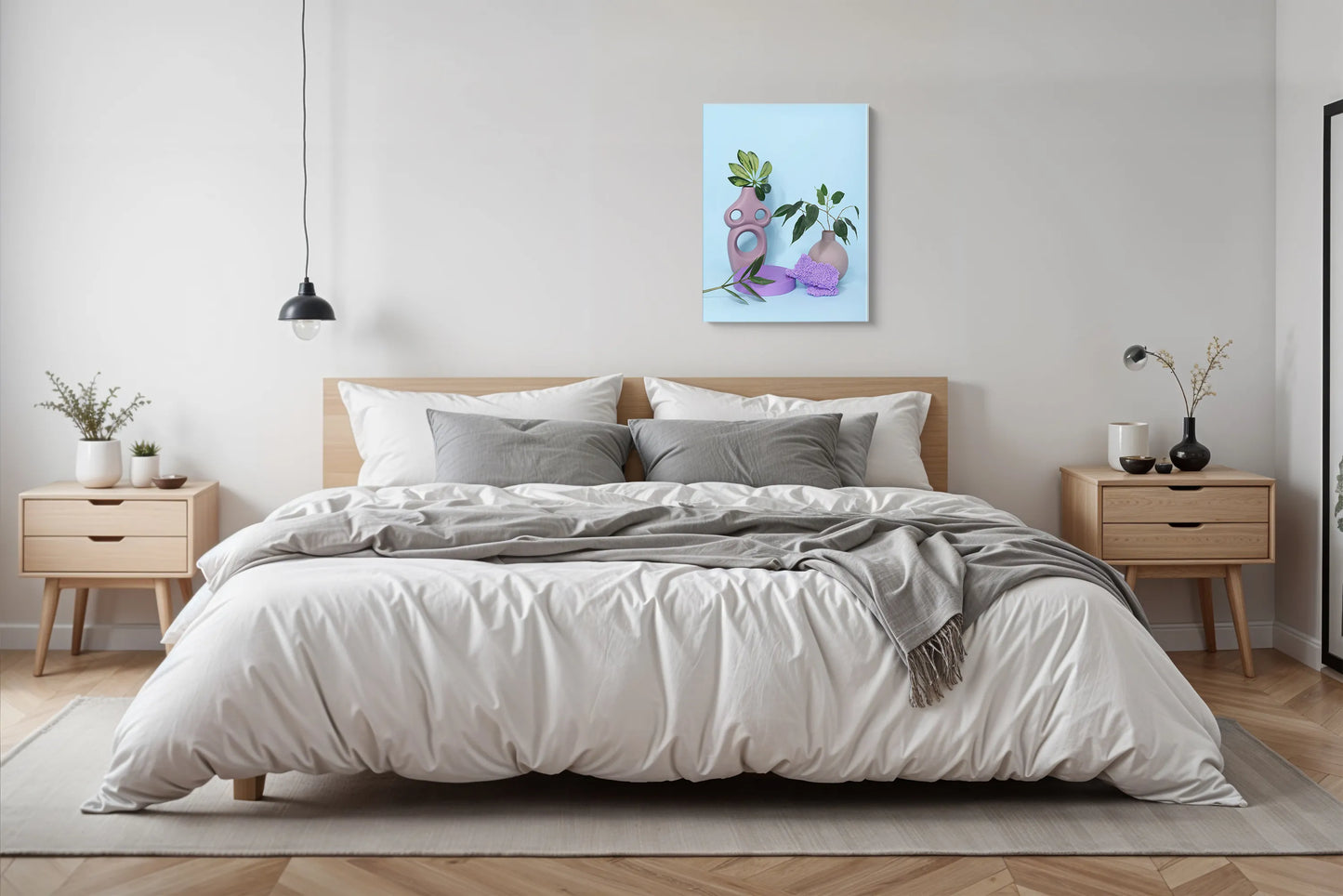 Tablou - Tablou Modern Minimalist Vedere Dormitor
