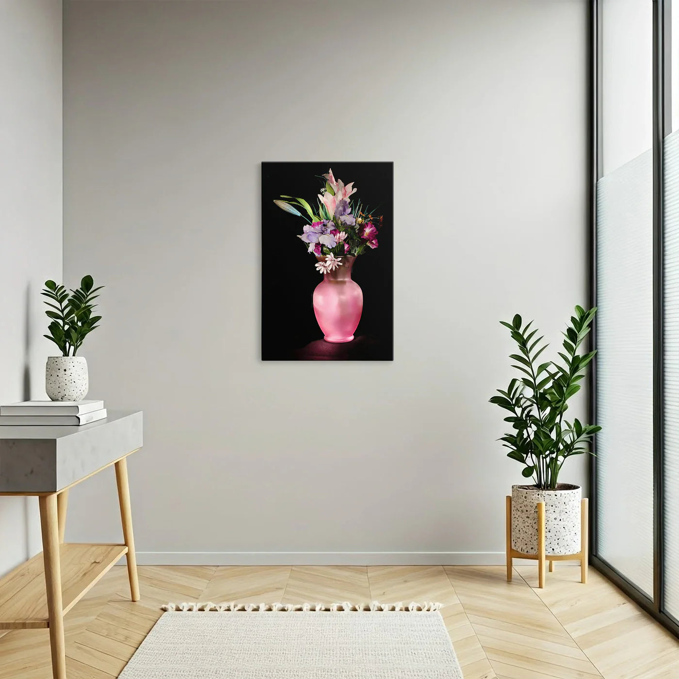 Tablou - Floare în vază Vedere Hol