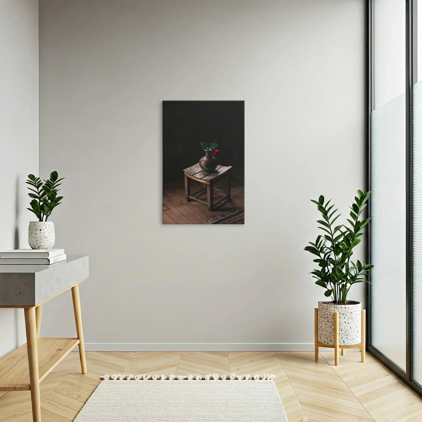 Tablou - Eleganță Rustic Modernă Vedere Hol