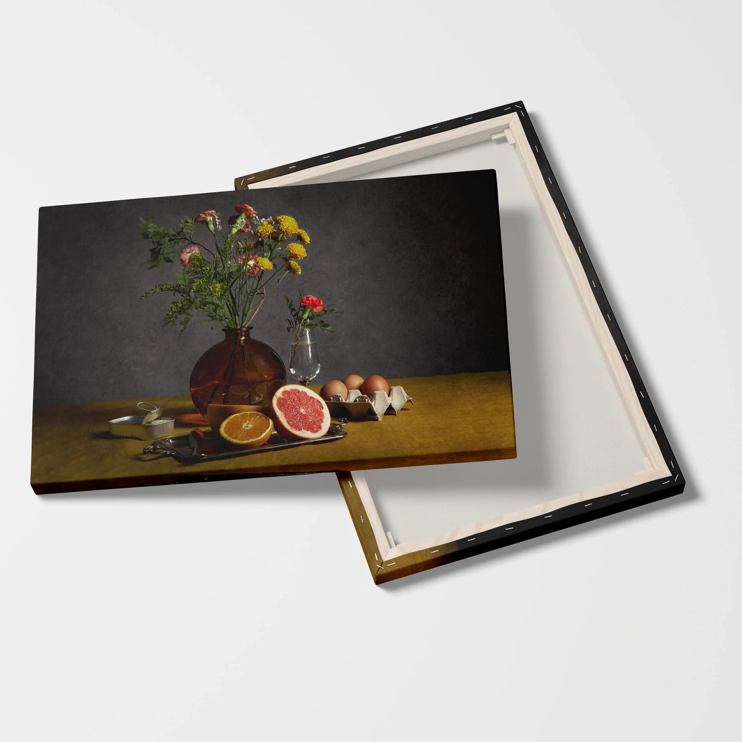 Tablou Flori - Aranjament Floral cu Citrice