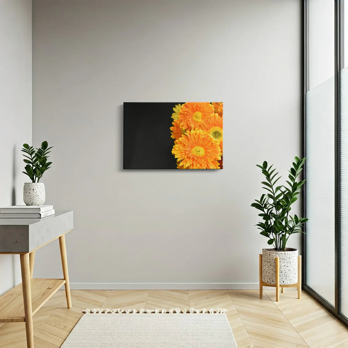 Tablou - Flori Vii Strălucitoare Vedere Hol