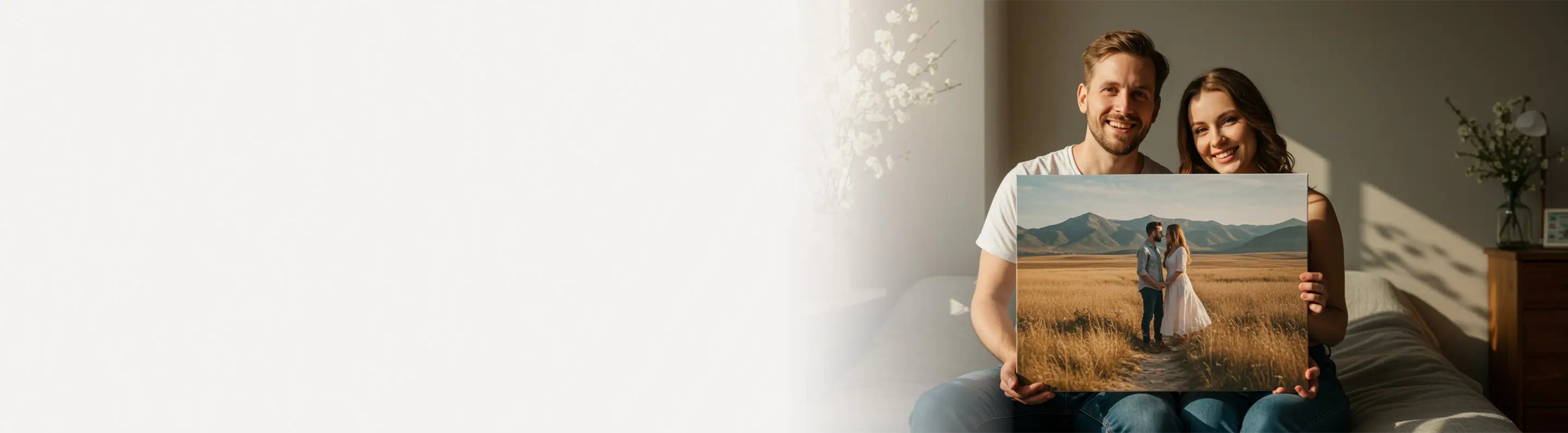 Tablou personalizat cu un cuplu