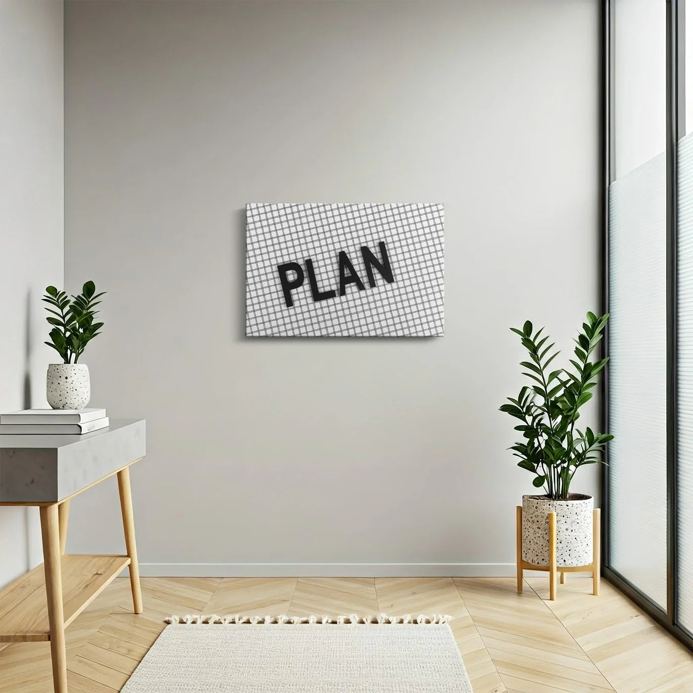 Tablou - Plan Urban Modern Vedere Hol