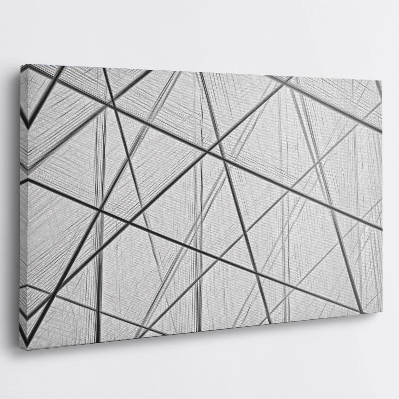 Tablou - Estetică Geometrică Modernă Vedere Living