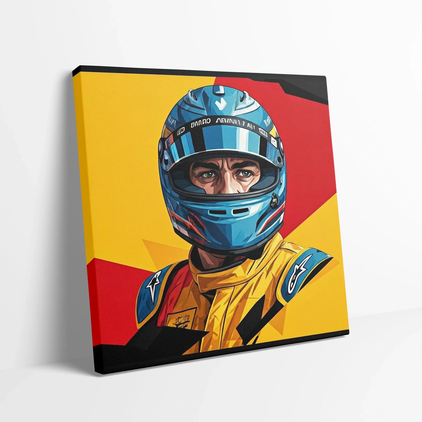 Tablou Modern - Portret Colorat Din Formula 1