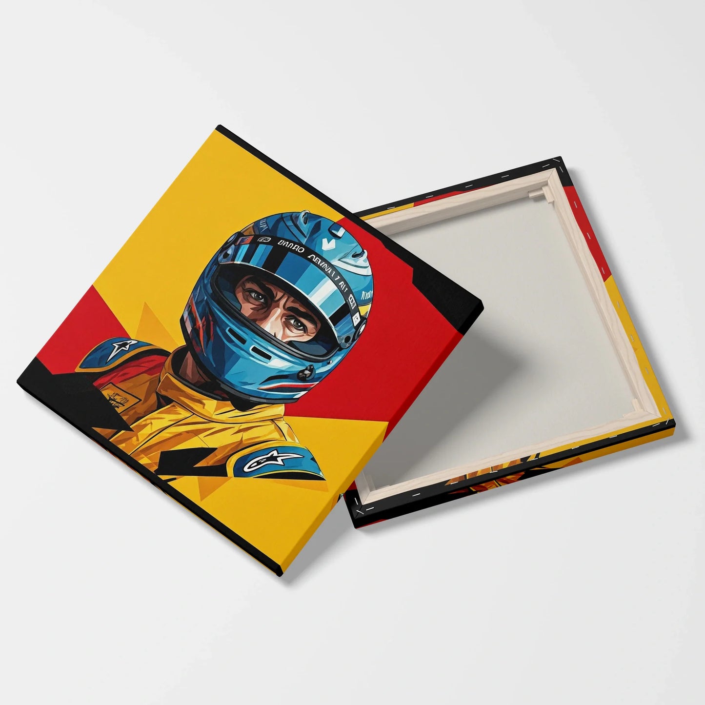 Tablou Modern - Portret Colorat Din Formula 1