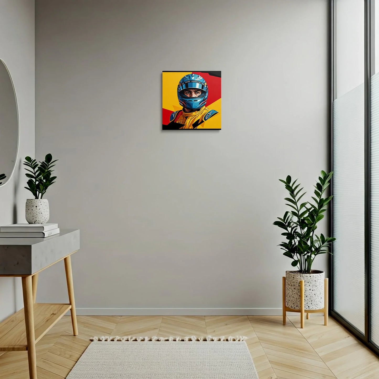 Tablou Modern - Portret Colorat Din Formula 1