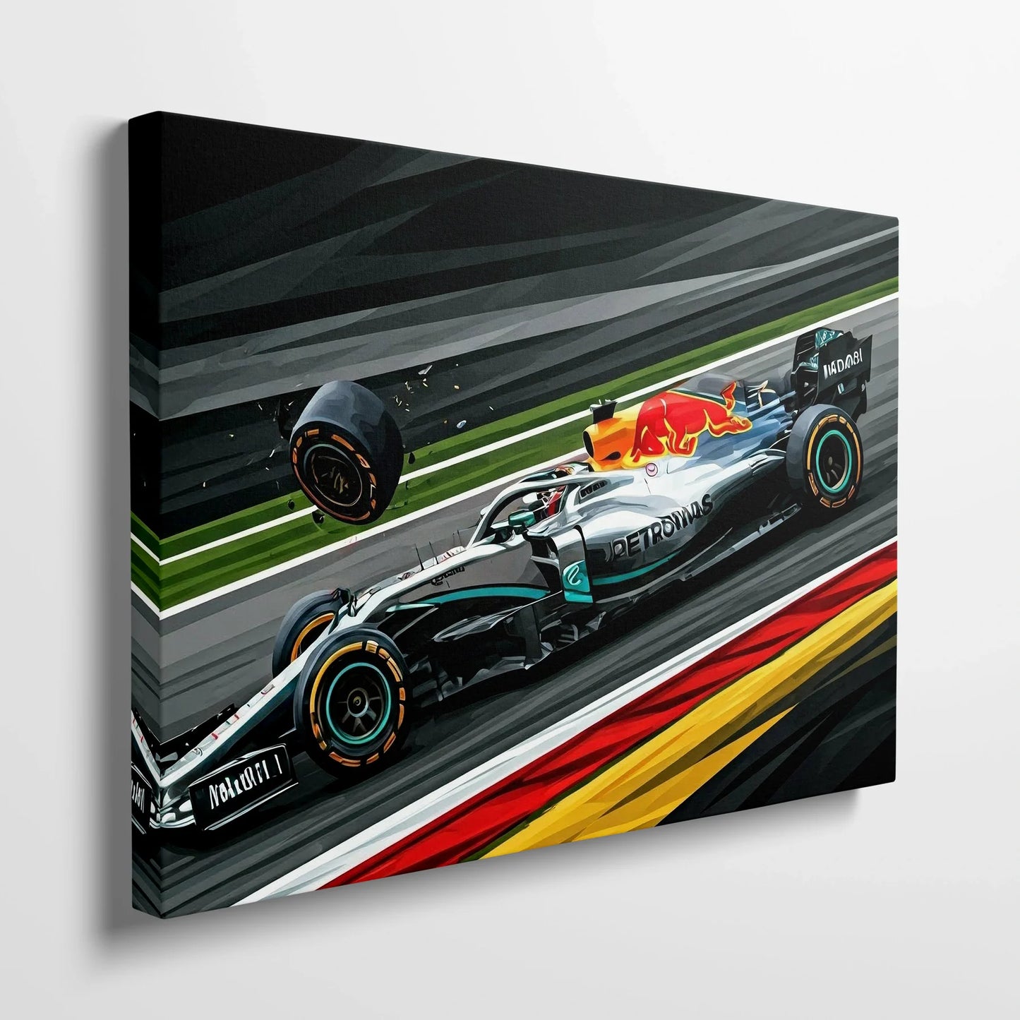 Tablou Modern - Incident în Formula 1
