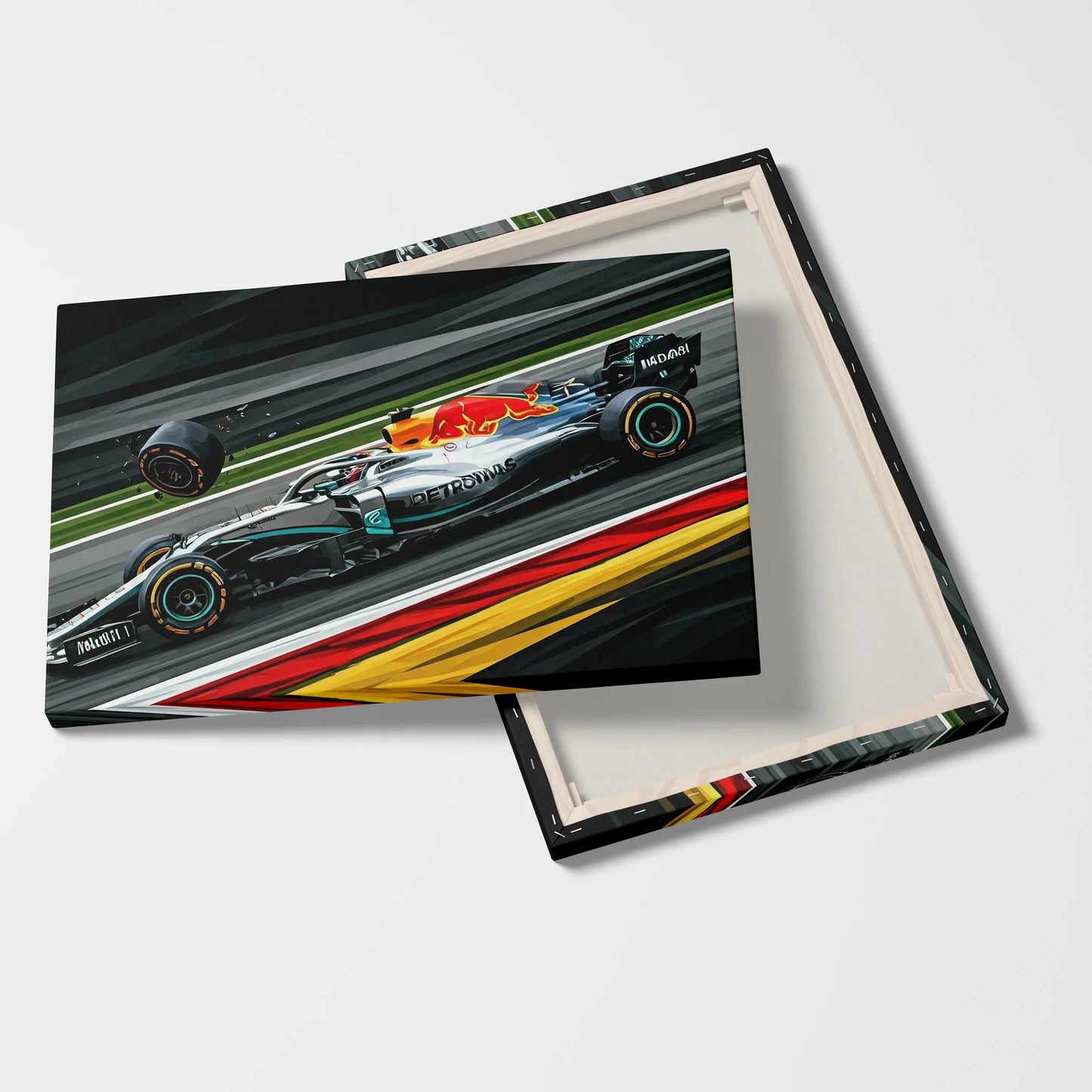 Tablou Modern - Incident în Formula 1