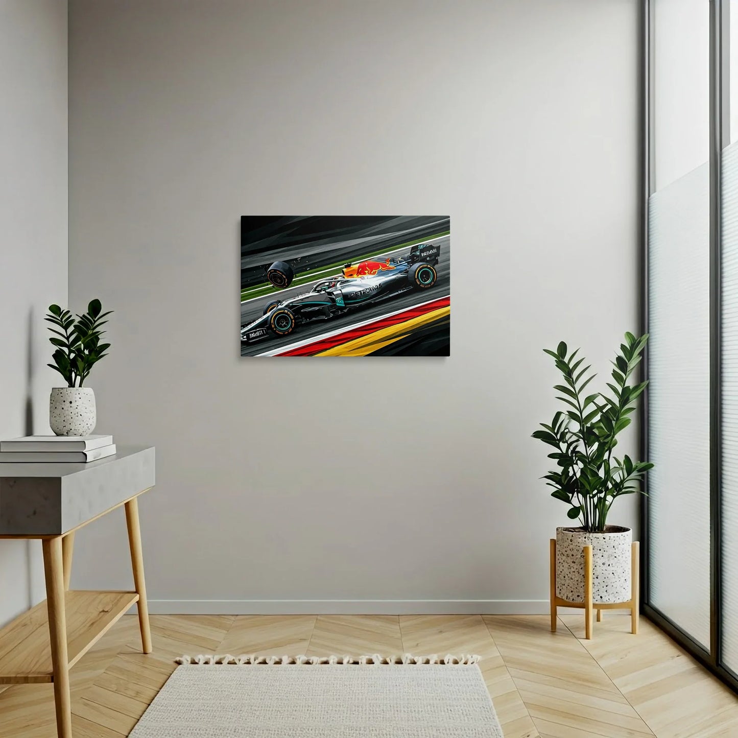 Tablou Modern - Incident în Formula 1