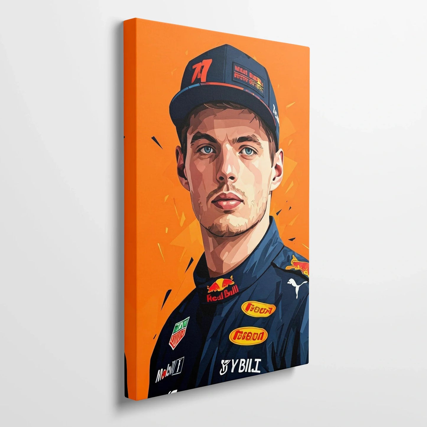 Tablou Modern - Portret Cubist Max Verstappen