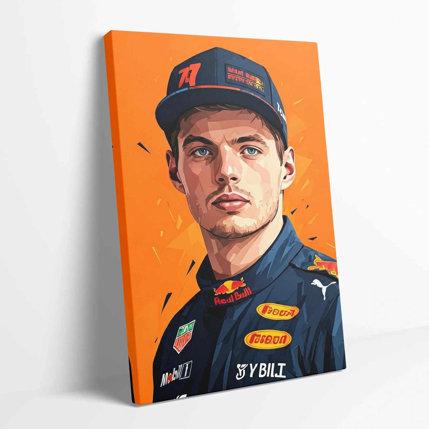 Tablou Modern - Portret Cubist Max Verstappen