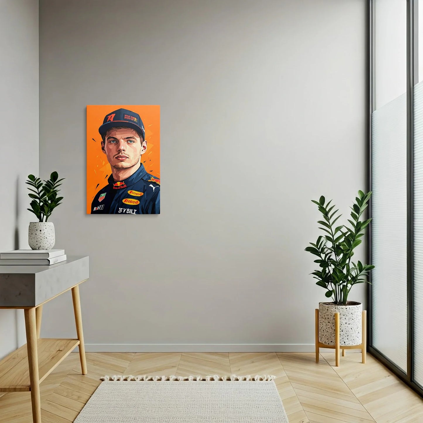 Tablou Modern - Portret Cubist de Formula 1