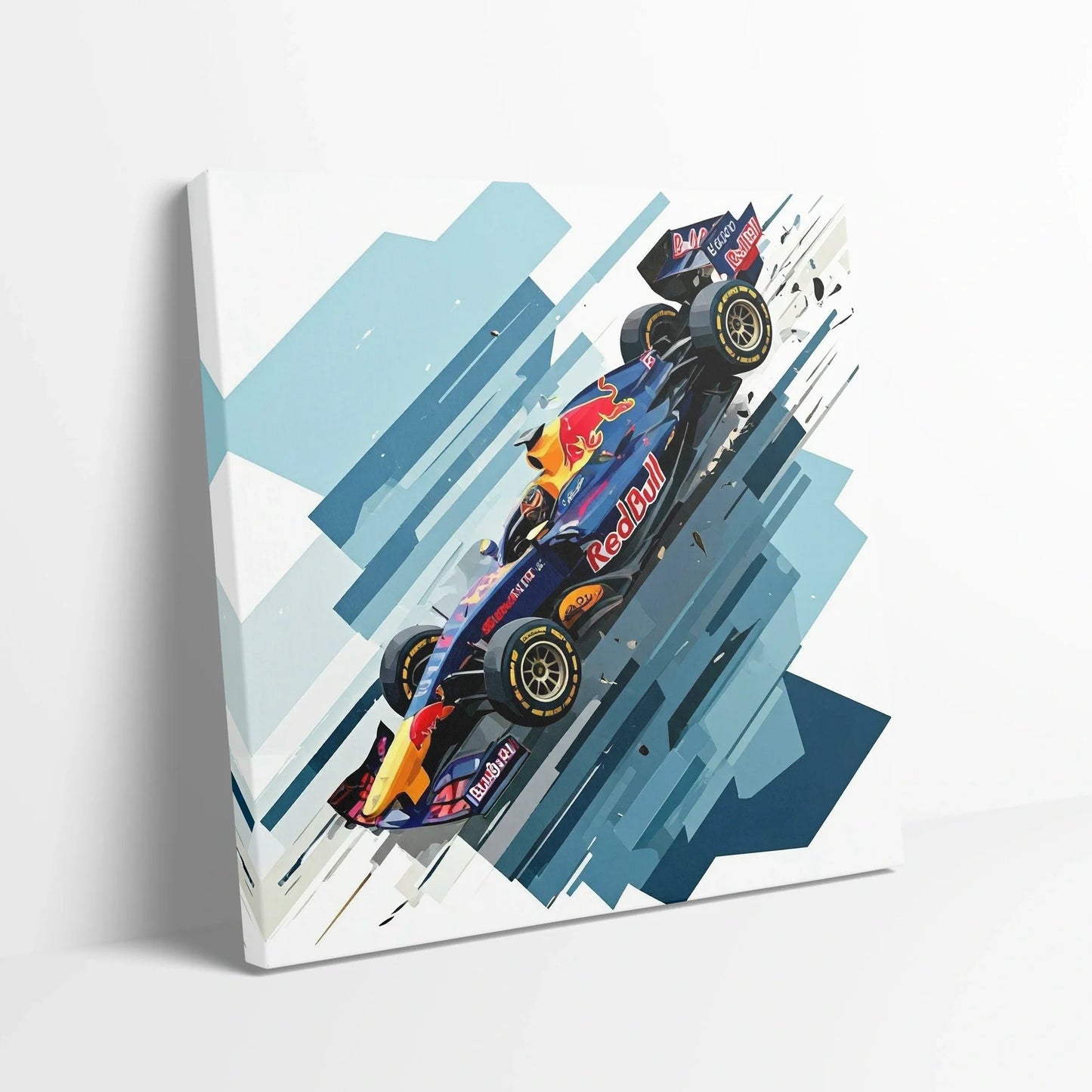 Tablou Modern - Formula 1 în Cubism Expressiv