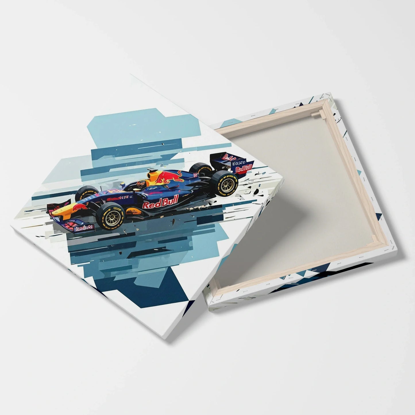 Tablou Modern - Formula 1 în Cubism Expressiv