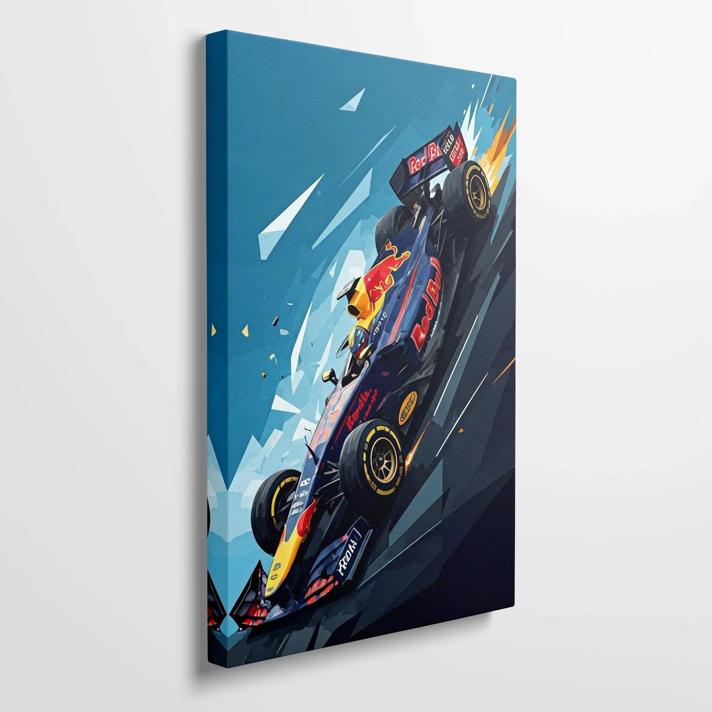 Tablou Modern - Scenă Din Formula 1 Dinamică