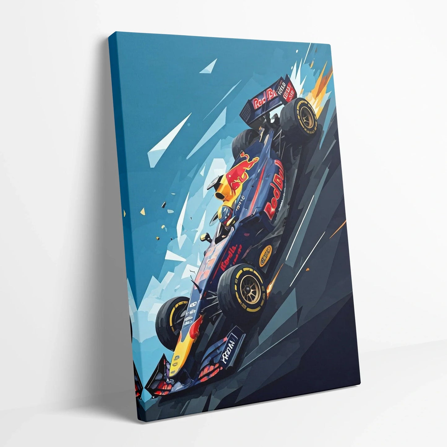 Tablou Modern - Scenă Din Formula 1 Dinamică