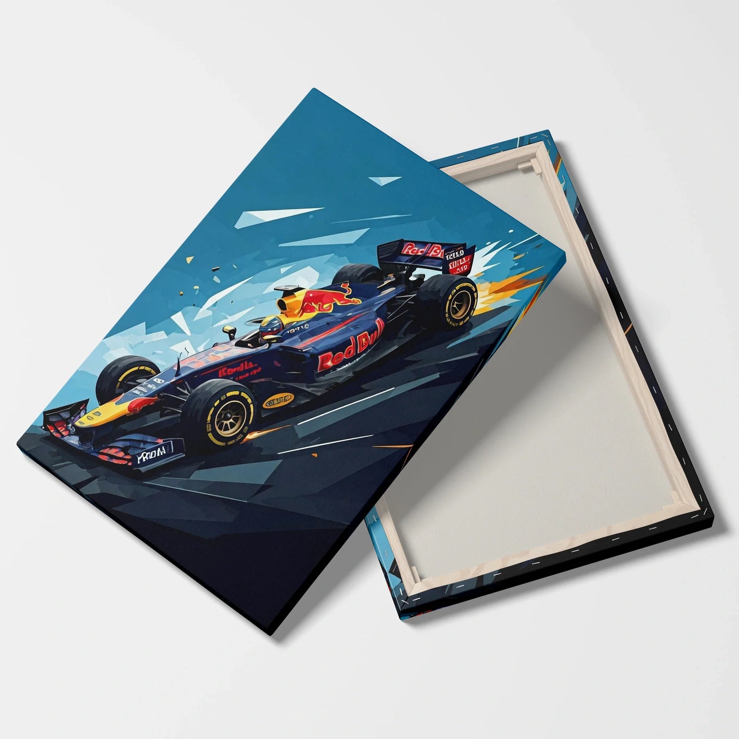 Tablou Modern - Scenă Din Formula 1 Dinamică