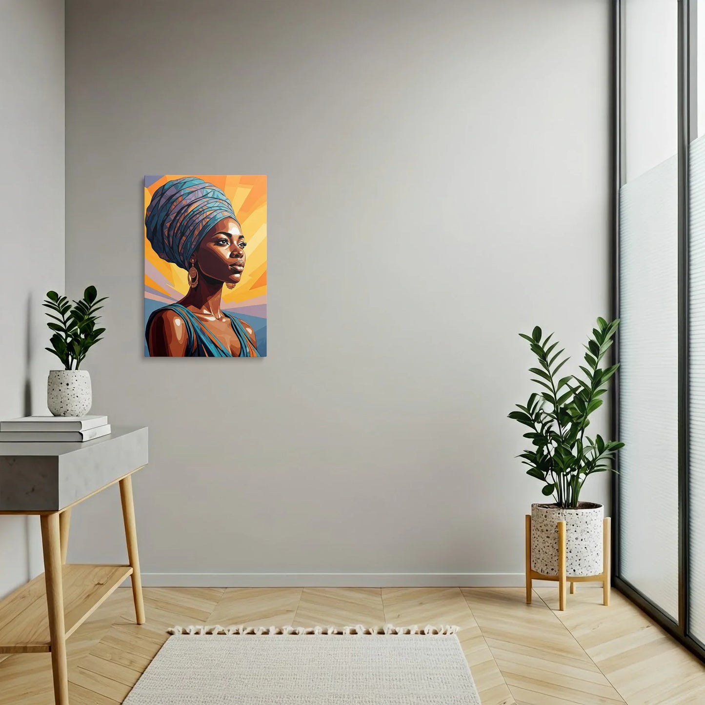 Tablou Modern - Portret Colorat Din Formula 1 - vedere hol