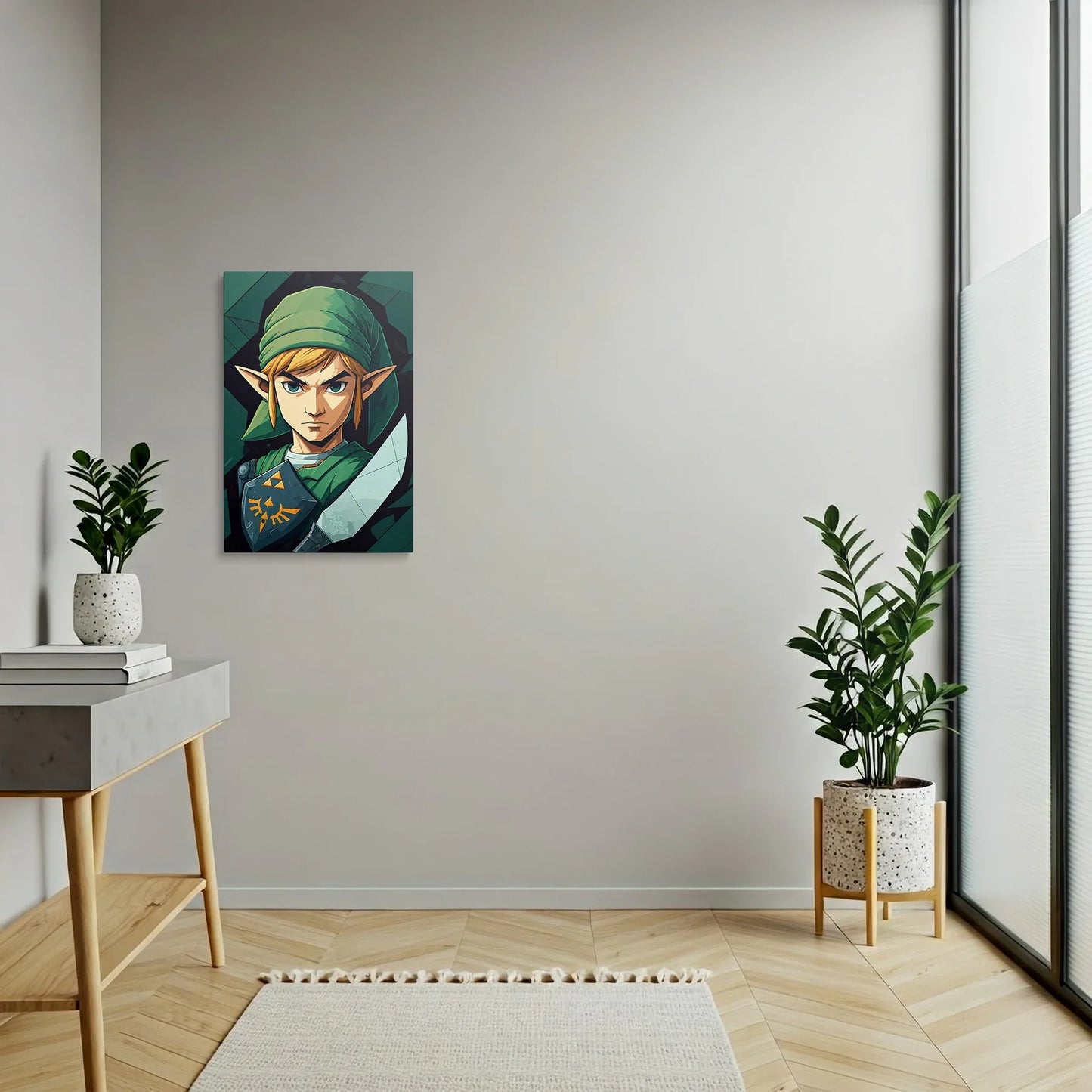 Tablou Modern - Portret Cubist Îndrăzneț Pentru Copii - vedere hol