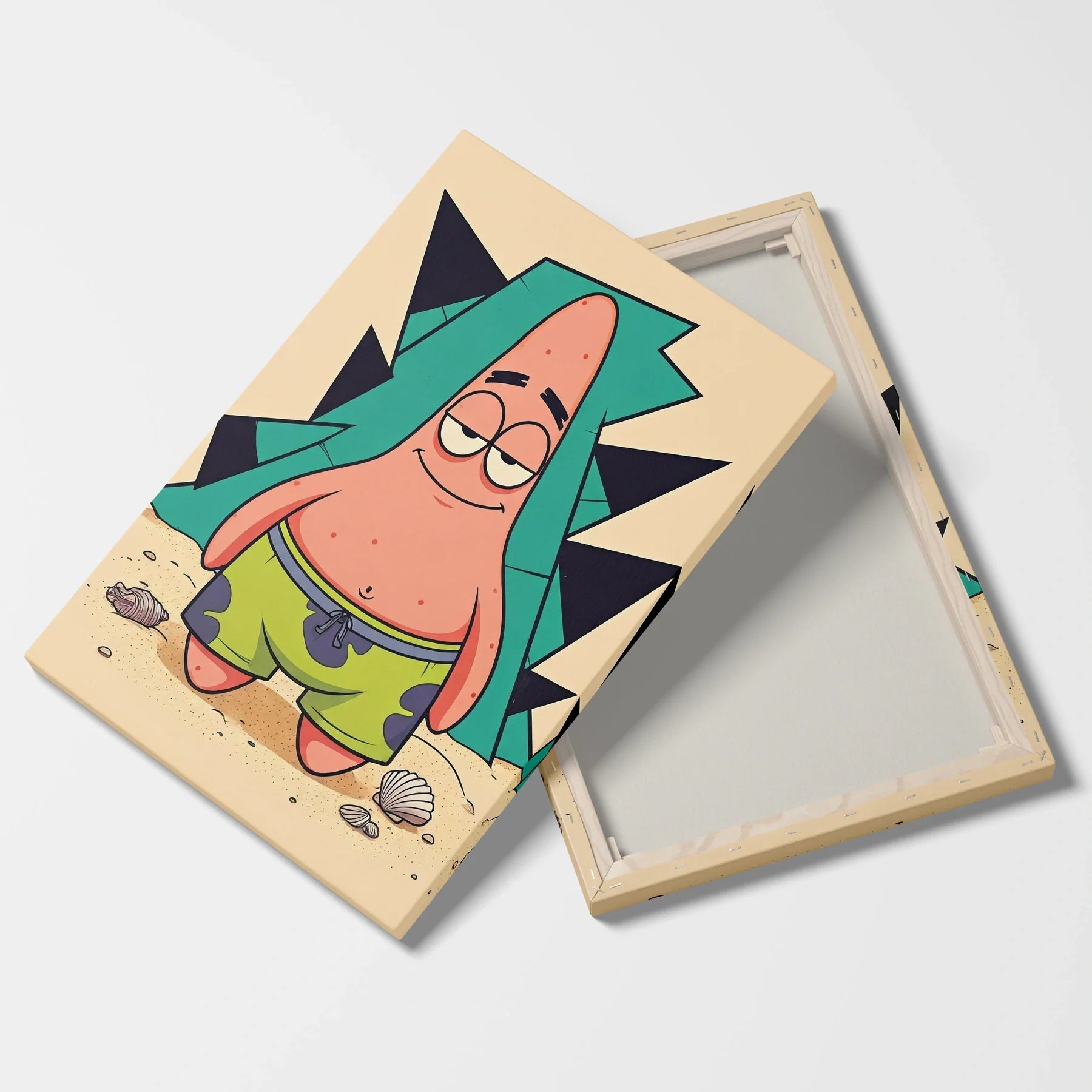 Tablou Modern - Patrick Star Cubist - vedere fata verso