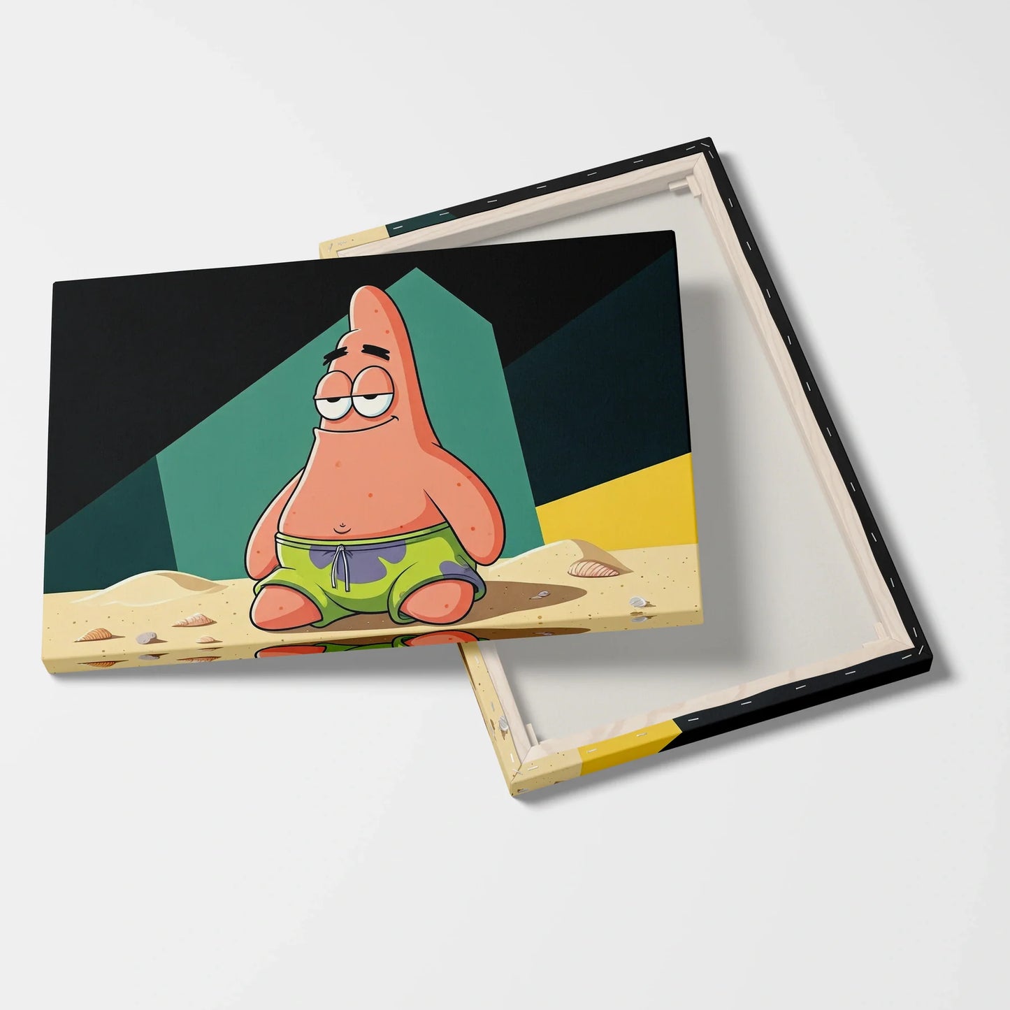 Tablou Modern - Patrick Star Cubist 2 - vedere fata verso