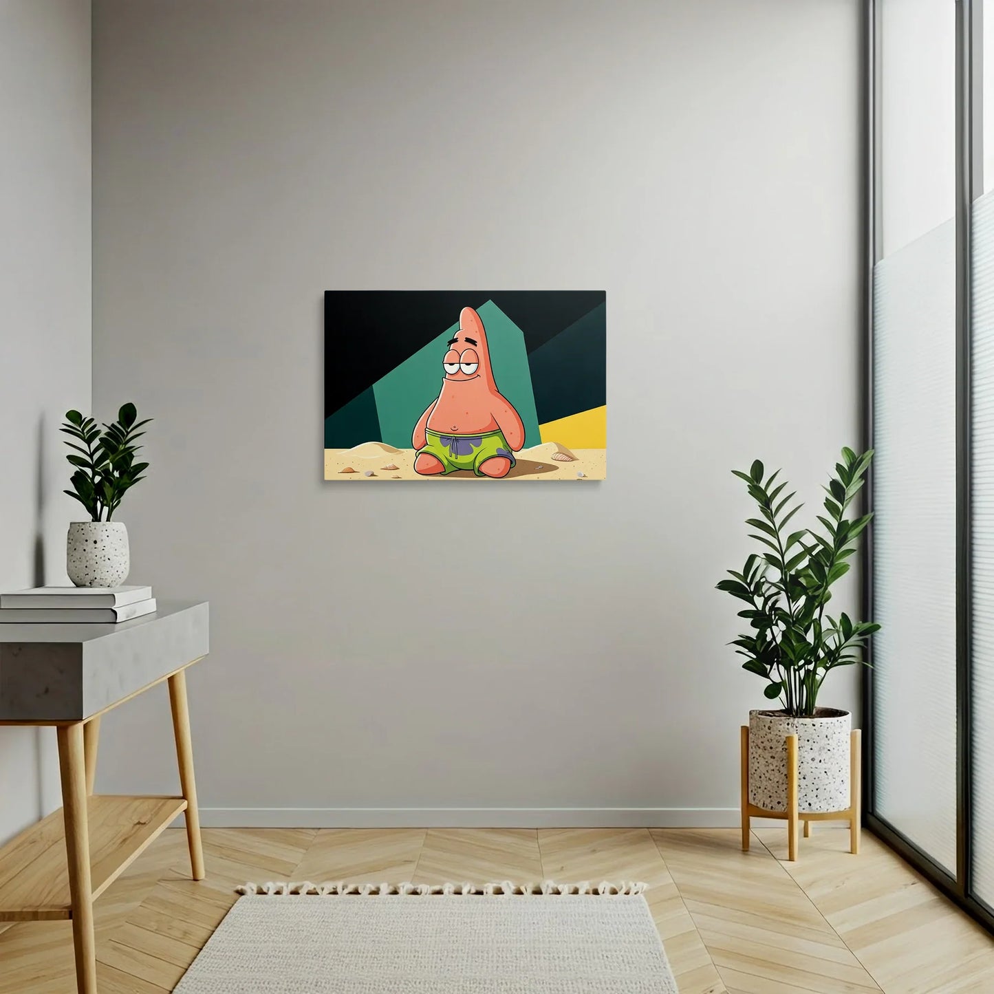 Tablou Modern - Patrick Star Cubist 2 - vedere hol