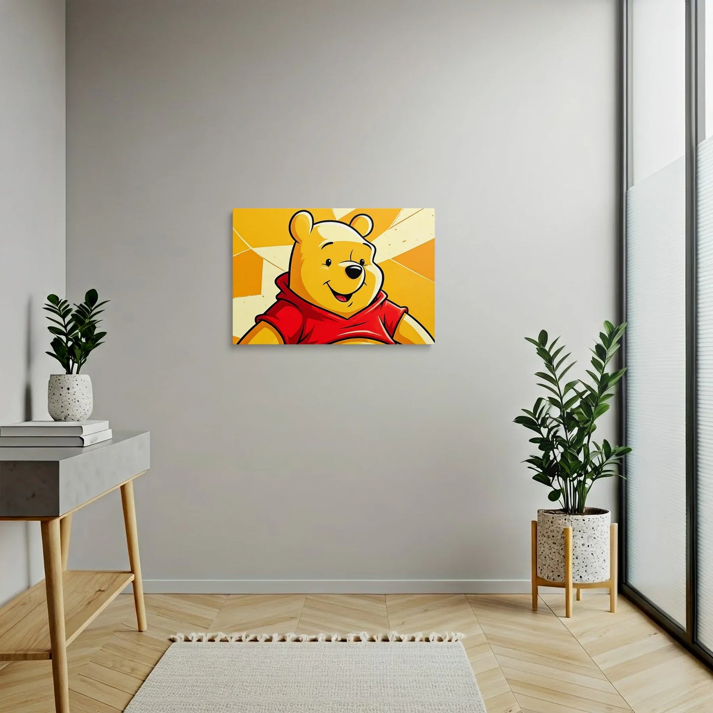 Tablou Modern - Winnie The Pooh Cubist - vedere hol