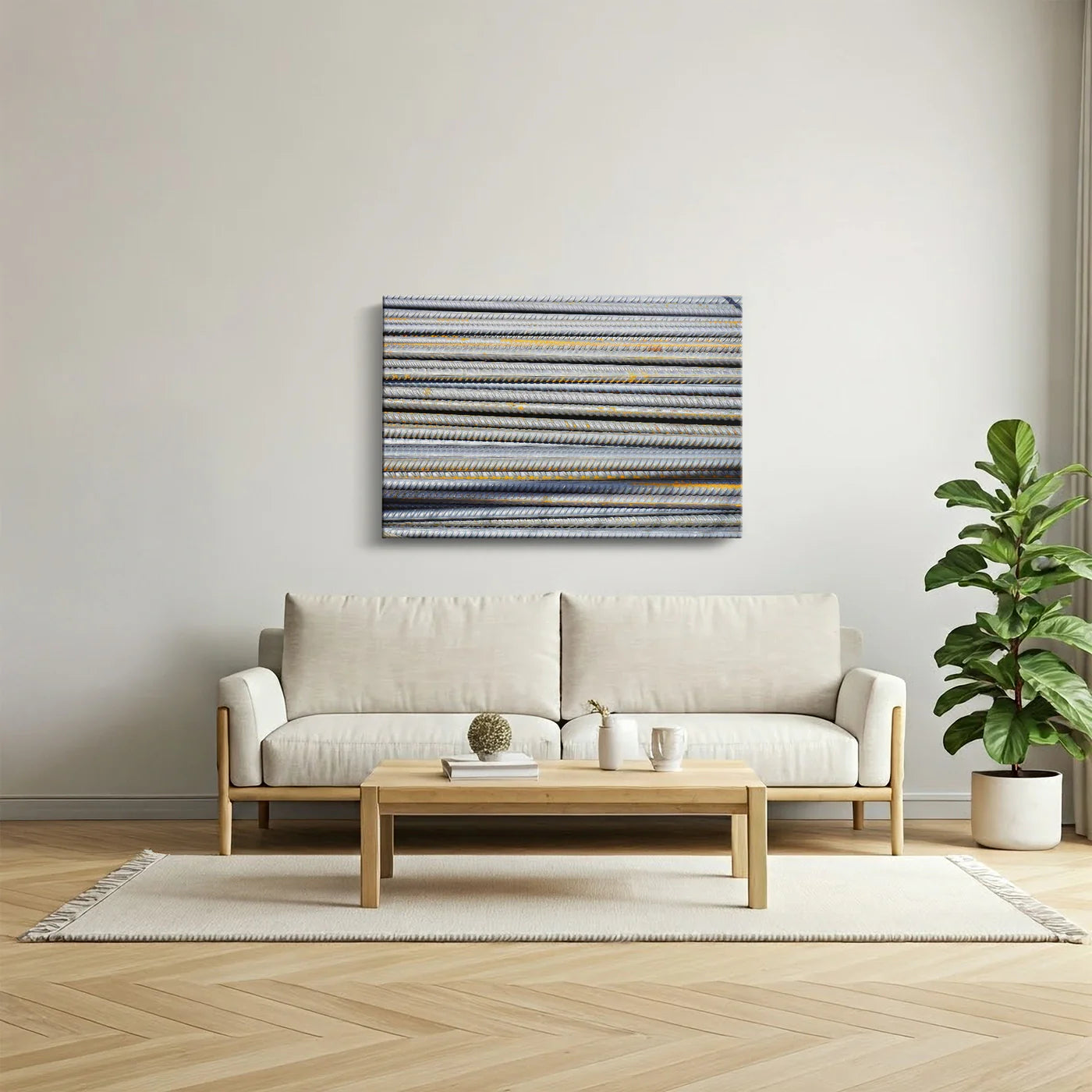 Tablou - Metallic Elegance Vedere Bucatarie
