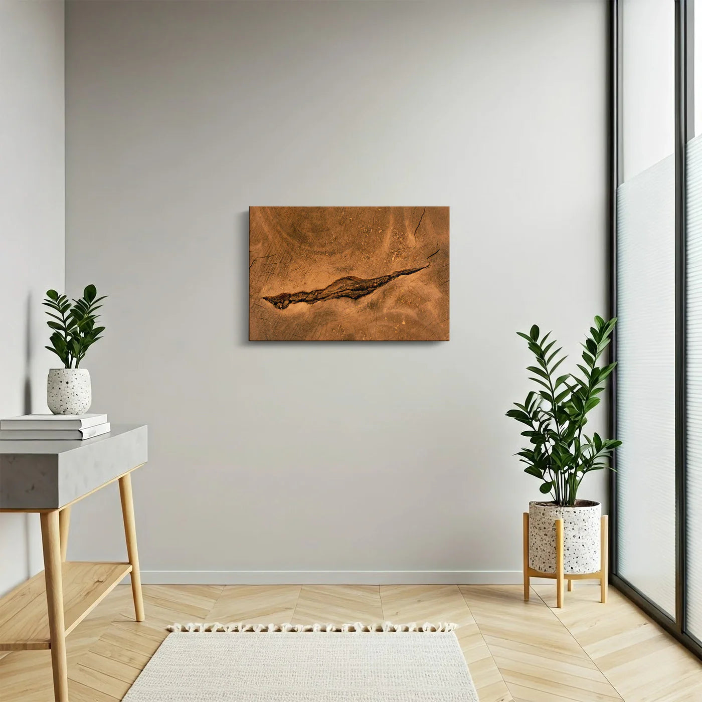 Tablou - Lemn abstract Vedere Hol