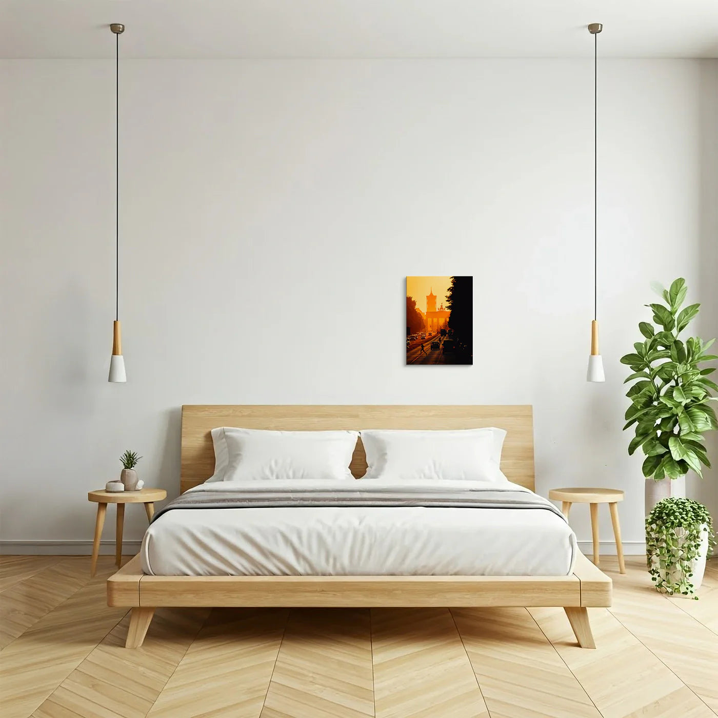 Tablou - Apus Urban Magic Vedere Lateral